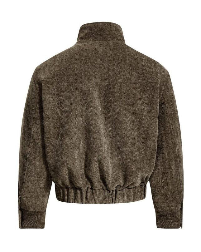 TALKLESSFASHION Cargo Stand-Up Collar High Street Jacket