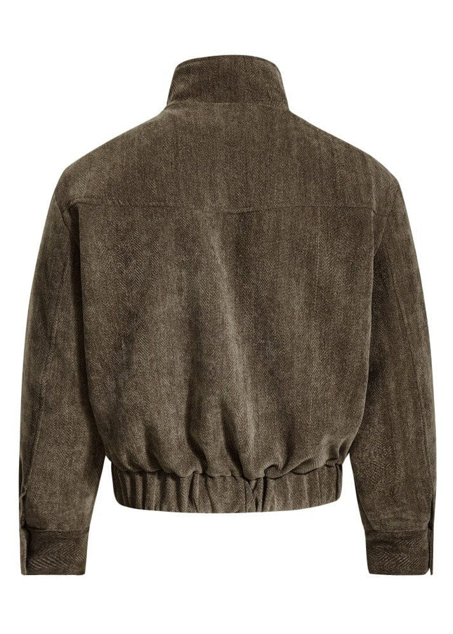 TALKLESSFASHION Cargo Stand-Up Collar High Street Jacket