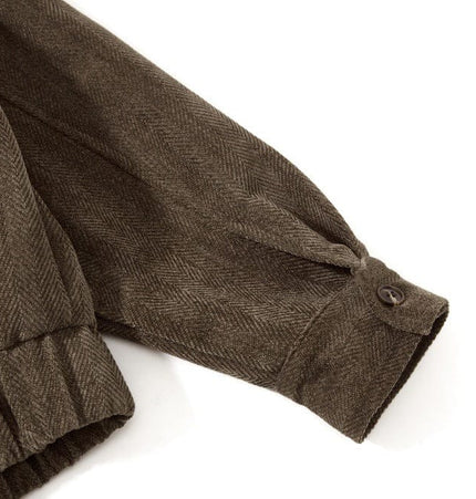 TALKLESSFASHION Cargo Stand-Up Collar High Street Jacket