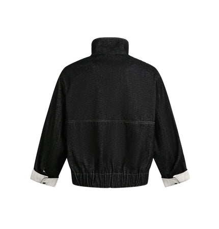 THETLSTUDIO Chaotic Contrast Patchwork Street Jacket