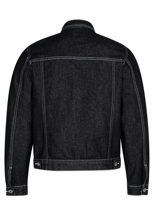 TALKLESSFASHION Chaotic High Street Individuality Design Loose Denim Jacket