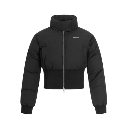 TALKLESSFASHION Cinched Waist Padded Jacket