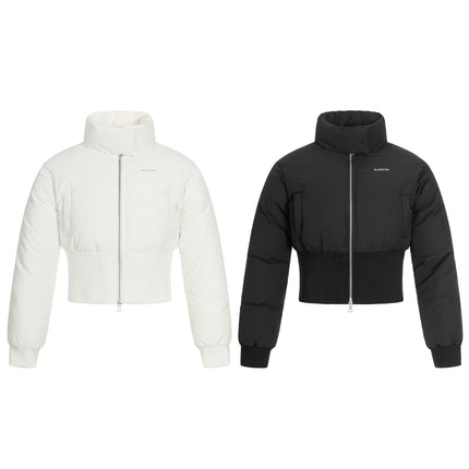 TALKLESSFASHION Cinched Waist Padded Jacket