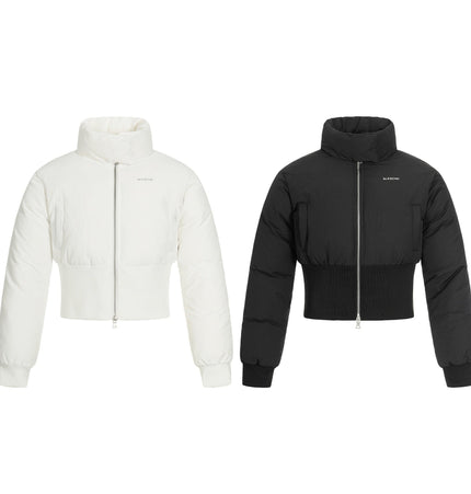 TALKLESSFASHION Cinched Waist Padded Jacket