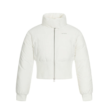TALKLESSFASHION Cinched Waist Padded Jacket