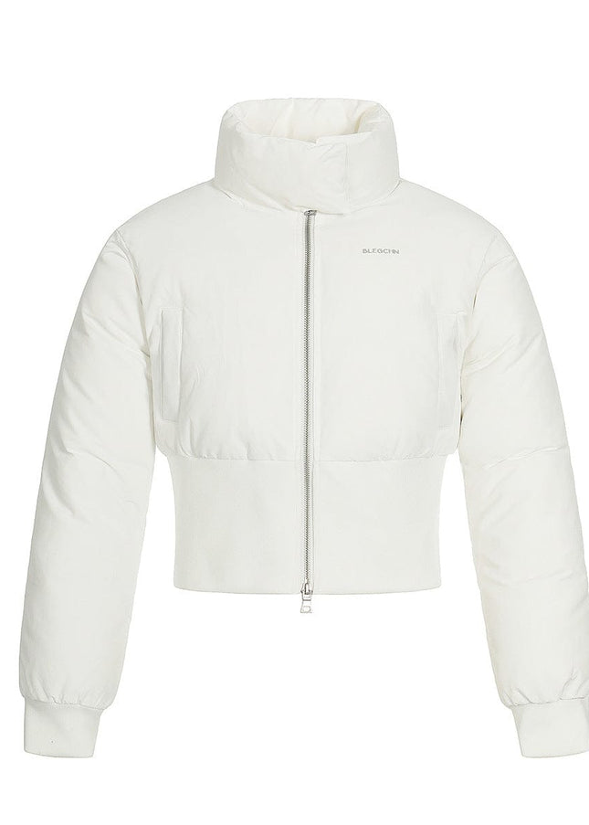 TALKLESSFASHION Cinched Waist Padded Jacket