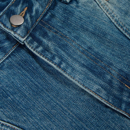 TALKLESSFASHION Clean Fit Machete Denim