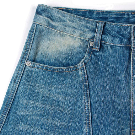 TALKLESSFASHION Clean Fit Machete Denim