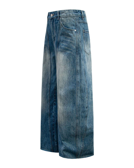 TALKLESSFASHION Clean Fit Machete Denim