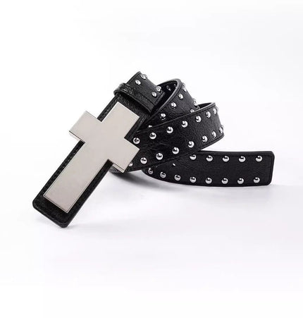 TALKLESSFASHION Crack smash cross belt belt subculture style hiphop punk rock hip hop personality