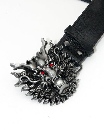 TALKLESSFASHION Crack studded faucet alloy belt belt subculture style hiphop punk rock hip hop personality