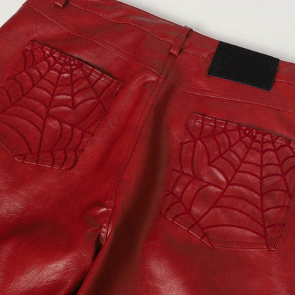 TALKLESSFASHION Crocodile print shoulder pads, leather jackets, jackets, niche European and American hiphop jackets, men's trends, high-end vintage tops