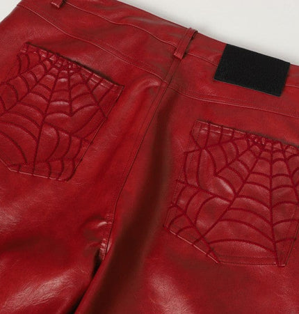 THETLSTUDIO Crocodile print shoulder pads, leather jackets, jackets, niche European and American hiphop jackets, men's trends, high-end vintage tops