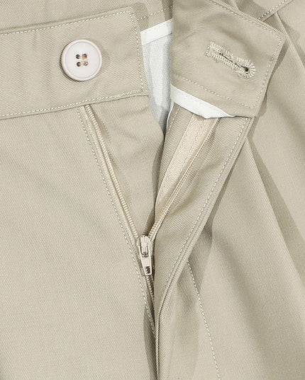 TALKLESSFASHION D2507 American Retro Unisex Street Deconstructed Pleated Design Men's Loose Casual Capri Shorts