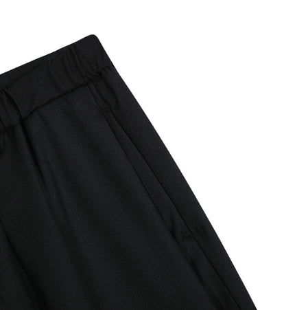 TALKLESSFASHION D2509 American Retro Unisex Pendant Trendy Pleated Design Men's Loose Casual Capri Shorts