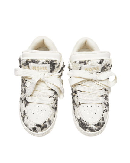 TALKLESSFASHION Damage Wind Classic Style Bread Shoes—5644