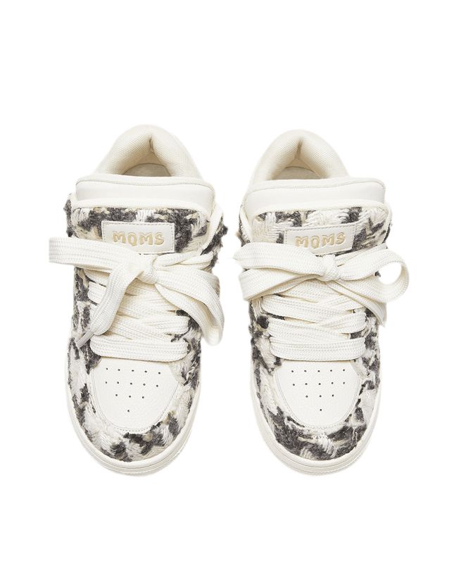 TALKLESSFASHION Damage Wind Classic Style Bread Shoes—5644