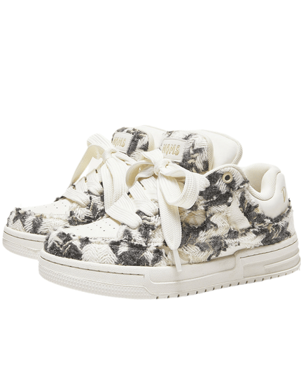 TALKLESSFASHION Damage Wind Classic Style Bread Shoes—5644
