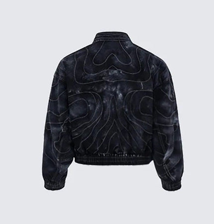 THETLSTUDIO Deconstructed Splicing Denim Short Jacket