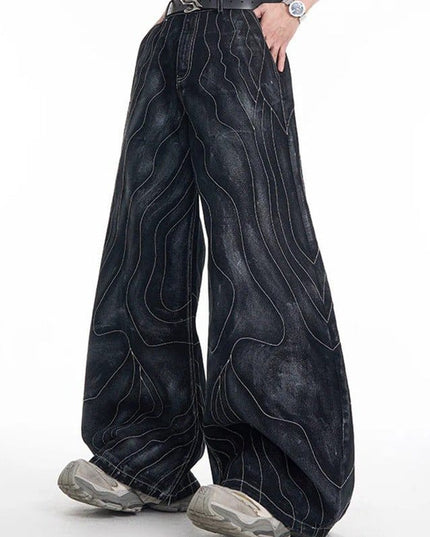 TALKLESSFASHION Deconstructed Splicing Denim Short Jacket
