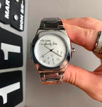 Digital graffiti silver white