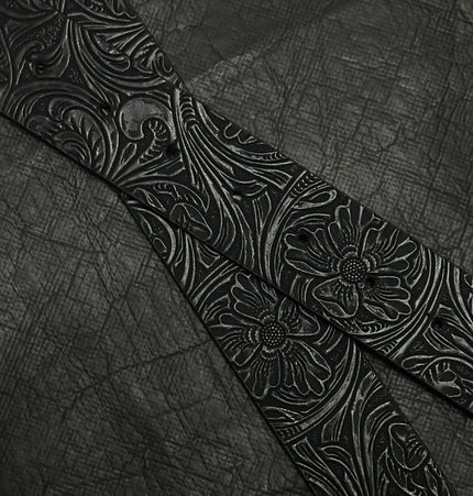 THETLSTUDIO Direction of Light: Dark wind, a sword-piercing big scalp, embossed punk street belt decoration