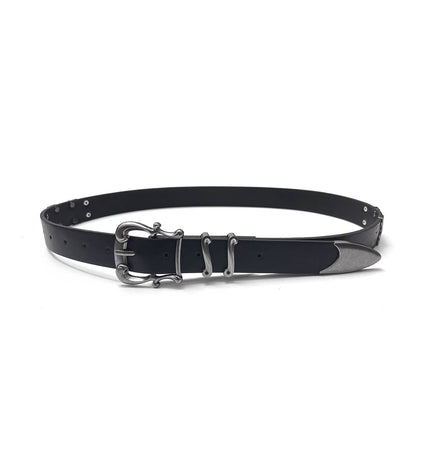 TALKLESSFASHION Direction of Light iris foil sword road trousers belt high intelligence cleanfit belt men's simple