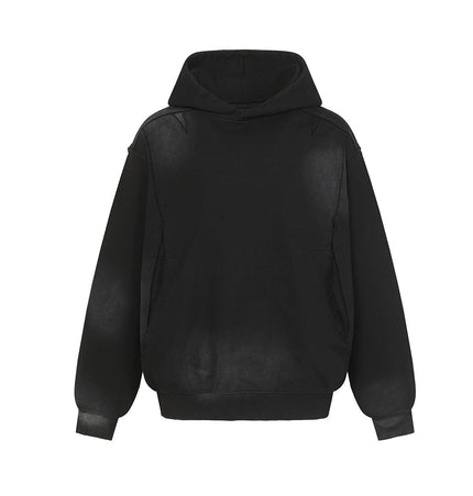 TALKLESSFASHION Dirty Wash Special Shape Hoodie