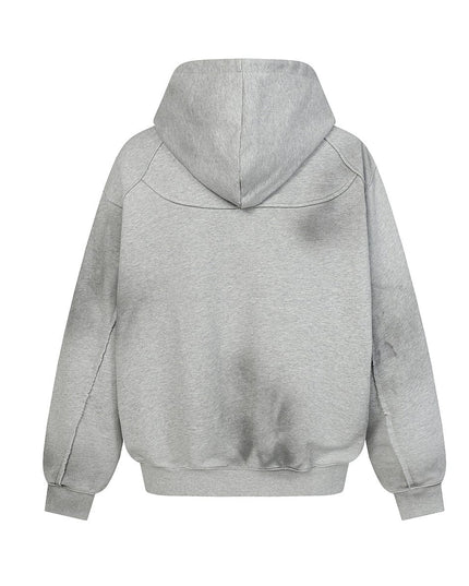 TALKLESSFASHION Dirty Wash Special Shape Hoodie