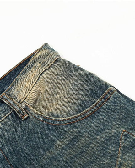 TALKLESSFASHION Do The Old Cowboy Straight-leg Trousers Male