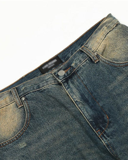 TALKLESSFASHION Do The Old Cowboy Straight-leg Trousers Male