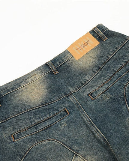 TALKLESSFASHION Do The Old Cowboy Straight-leg Trousers Male
