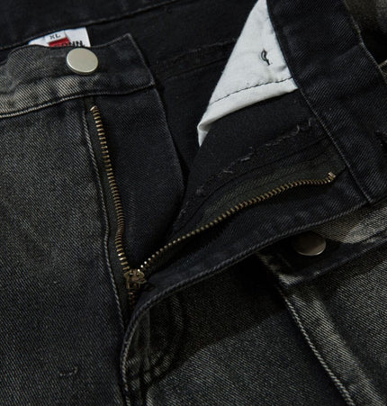 TALKLESSFASHION Embroidery RockTrail Explorer Jeans—7316