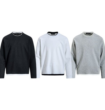 THETLSTUDIO EON 26 Spring New spot American retro simple versatile loose long sleeve T-shirt for men