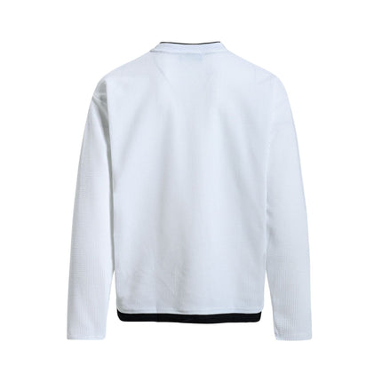 TALKLESSFASHION EON 26 Spring New spot American retro simple versatile loose long sleeve T-shirt for men