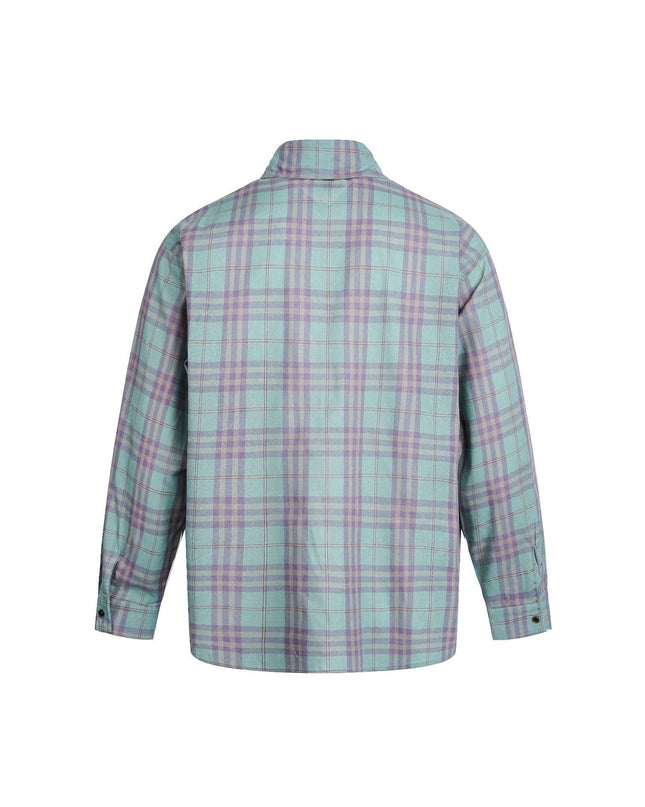 TALKLESSFASHION EON 26 spring new spot American street trend old character pattern long sleeve shirt man
