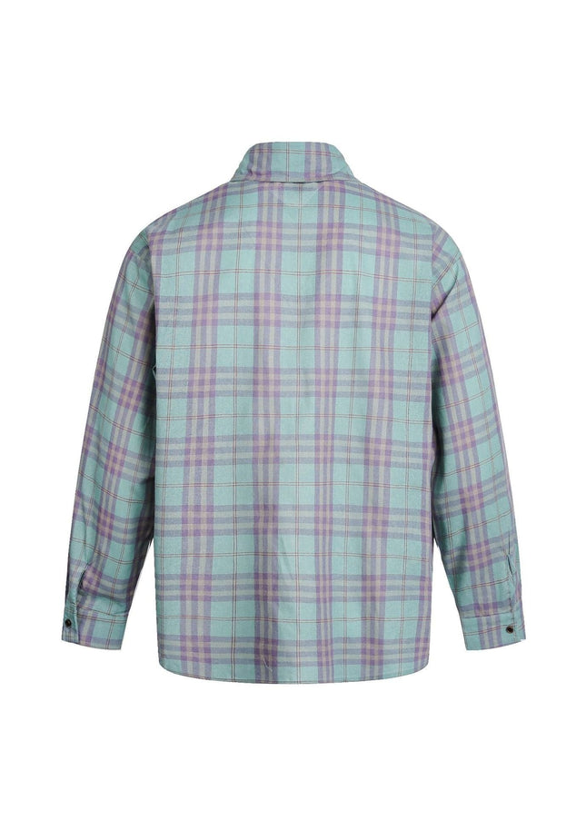 TALKLESSFASHION EON 26 spring new spot American street trend old character pattern long sleeve shirt man