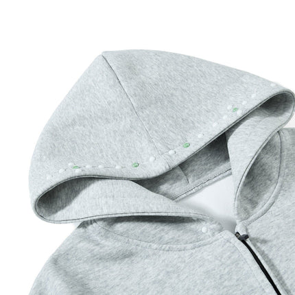 TALKLESSFASHION EON 26 spring new spot American street trend simple and versatile loose hooded sweatshirt jacket for men