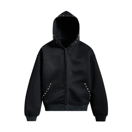 TALKLESSFASHION EON 26 spring new spot American street trend simple and versatile loose hooded sweatshirt jacket for men