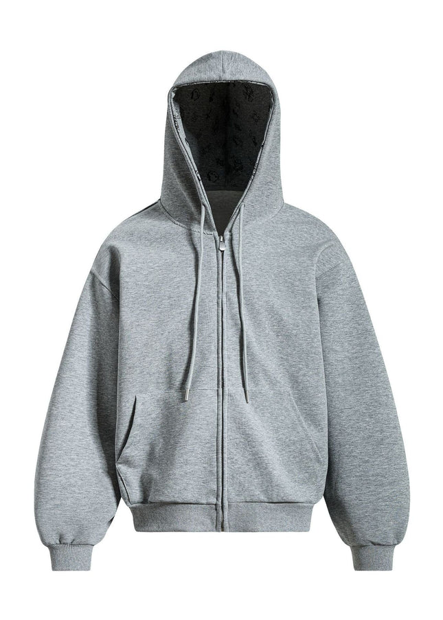 TALKLESSFASHION EON 26 spring new spot American street trend simple and versatile loose hooded sweatshirt jacket for men