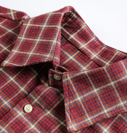 THETLSTUDIO EON 26 spring new spot American street trend vintage plaid long sleeve shirt men