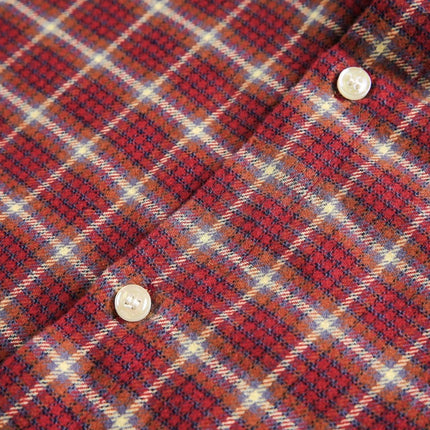 TALKLESSFASHION EON 26 spring new spot American street trend vintage plaid long sleeve shirt men