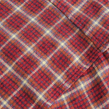 TALKLESSFASHION EON 26 spring new spot American street trend vintage plaid long sleeve shirt men