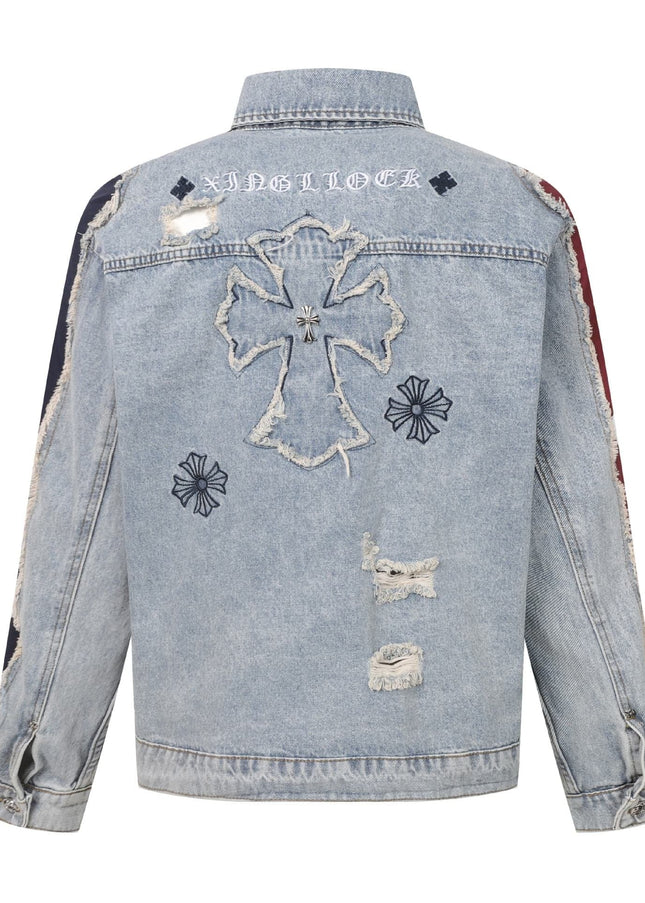 TALKLESSFASHION EON 26 spring new spot American street trendy high street individual design loose jacket jacket for women
