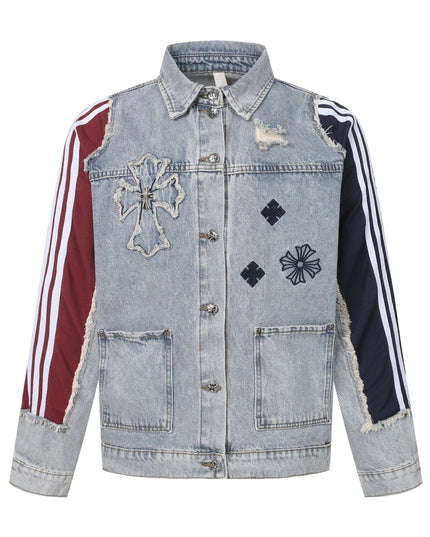 TALKLESSFASHION EON 26 spring new spot American street trendy high street individual design loose jacket jacket for women