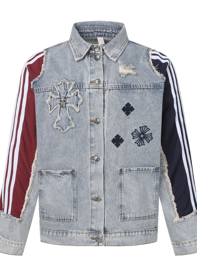 TALKLESSFASHION EON 26 spring new spot American street trendy high street individual design loose jacket jacket for women