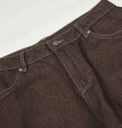 THETLSTUDIO EON 26 spring new spot American street trendy high street individual design small scimitar denim trousers men