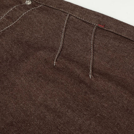 TALKLESSFASHION EON 26 spring new spot American street trendy high street individual design small scimitar denim trousers men