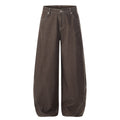 TALKLESSFASHION EON 26 spring new spot American street trendy high street individual design small scimitar denim trousers men