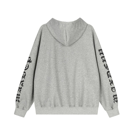 TALKLESSFASHION EON 26 spring new spot American street trendy high street individual pattern hooded sweatshirt jacket for men